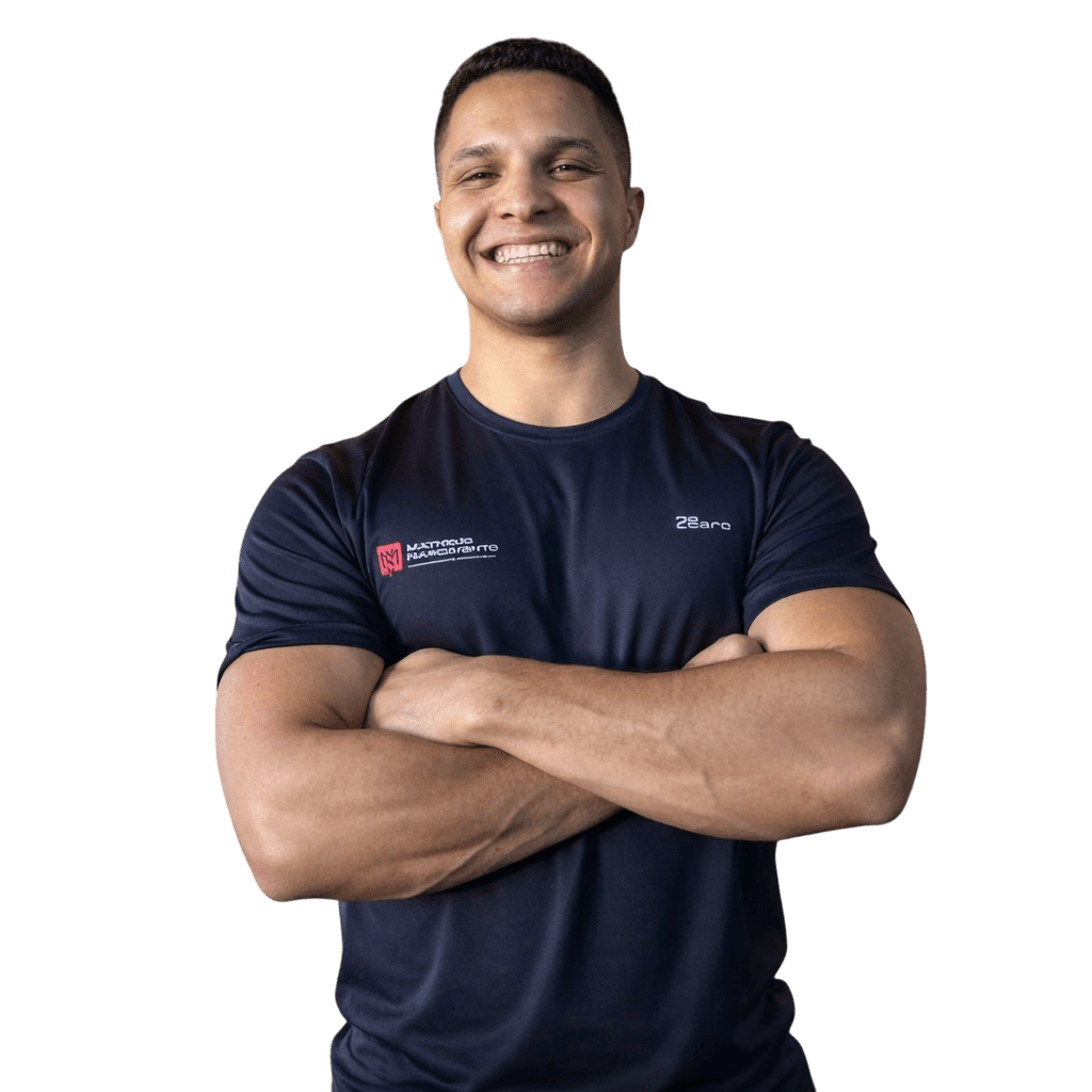 Matheus Nascimento, personal trainer especialista em treinamento feminino